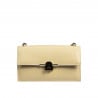 Damen-Umhängetasche 020g Cappuccino Saffiano