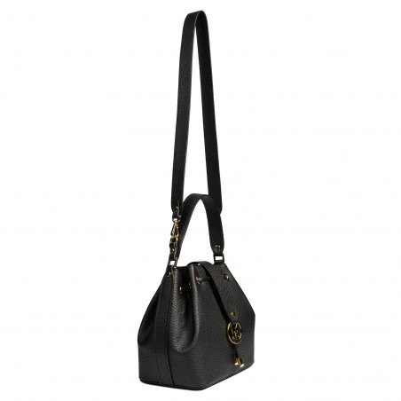 Damentasche Schultertasche 018g schwarz