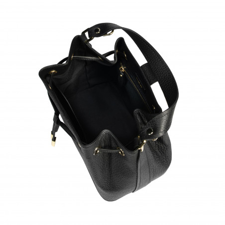 Damentasche Schultertasche 018g schwarz