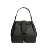 Damentasche Schultertasche 018g schwarz