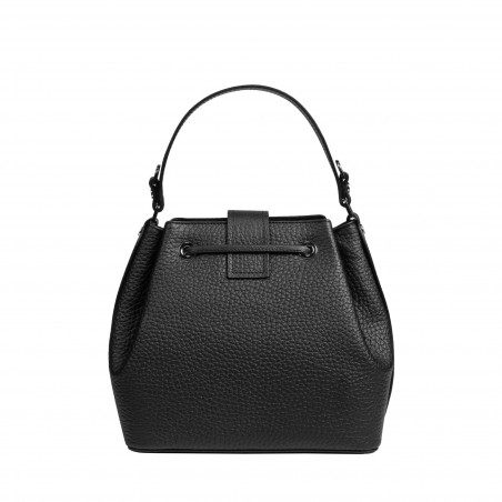 Damentasche Schultertasche 018g 01 schwarz