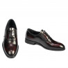 Elegante Herrenschuhe 959 in bordo florantic