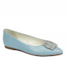 Damen Ballerinas 1301 Babyblau