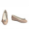 Damen Ballerinas 1303 Lack Nude