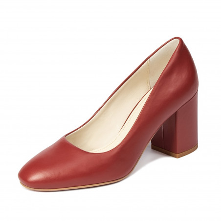 Damen elegante Schuhe 1305 Bordeaux