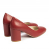 Damen elegante Schuhe 1305 Bordeaux