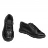 Jugendsportschuhe 8000 schwarz