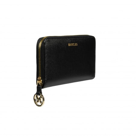 Damen-Geldbörse 200g schwarz Kaviar