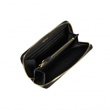 Damen-Geldbörse 200g schwarz Kaviar