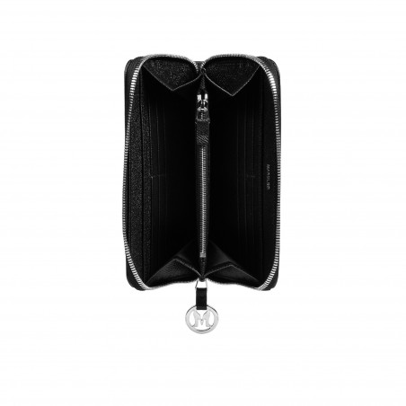 Damen Geldbörse 200g 01 schwarzer Kaviar