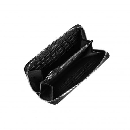 Damen Geldbörse 200g 01 schwarzer Kaviar