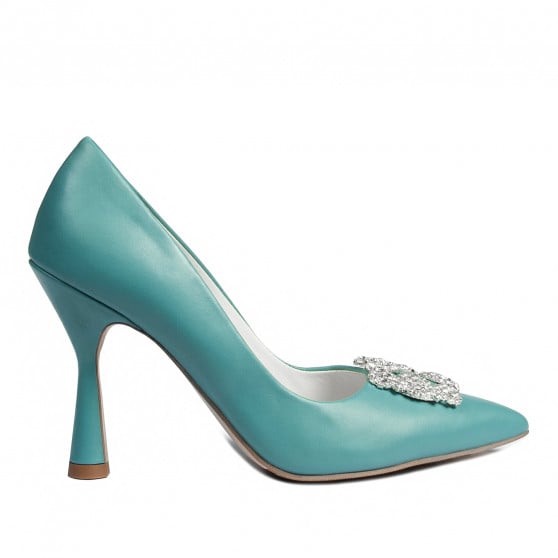 Elegante Damenschuhe 1312 Azurro Elegante Damenschuhe 1312 Azurro