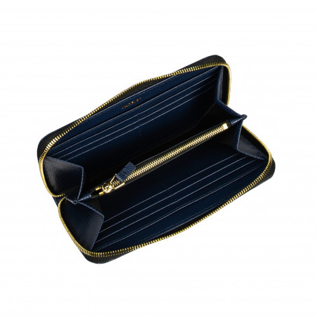 Damenportemonnaie 200g blau Kaviar