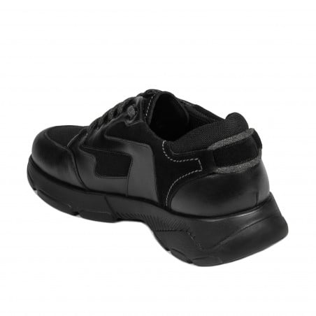Herren Sportschuhe 966 schwarz kombiniert