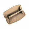 Damen-Geldbörse 200g beige Saffiano