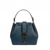 Damentasche Schultertasche 018g blau Elefant