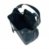 Damentasche Schultertasche 018g blau Elefant