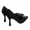 Elegante Damenschuhe 1312 schwarz Antilope