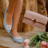 Damentasche zum Umhängen 020g rosé Safiano lifestyle