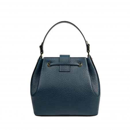 Damentasche Schultertasche 018g blau Elefant