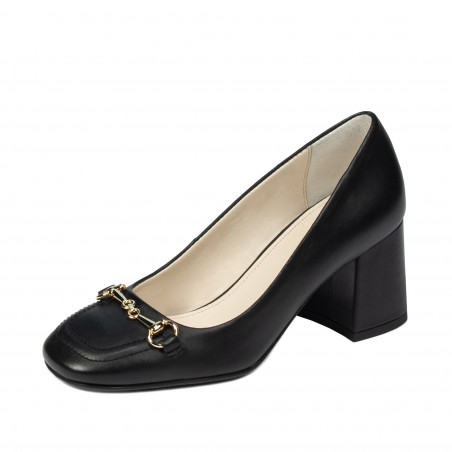 Damen elegante Schuhe 1304 schwarz