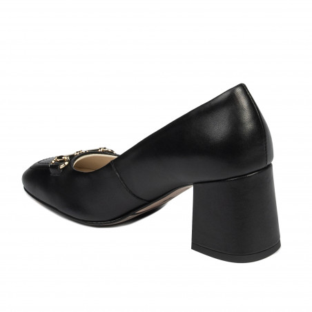 Damen elegante Schuhe 1304 schwarz