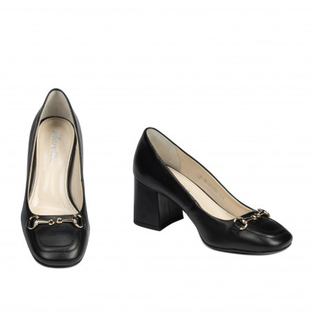 Damen elegante Schuhe 1304 schwarz