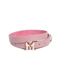 Damengürtel 41m rosa Saffiano