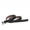 Damen Gürtel 41m schwarz Saffiano