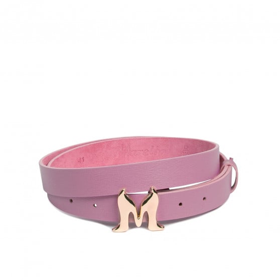 Damen Gürtel 41m violett Saffiano Damen Gürtel 41m violett Saffiano