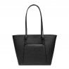 Damen-Umhängetasche 021g 01 schwarz Kaviar