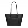 Damen-Umhängetasche 021g 01 schwarz Kaviar