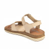 Damensandalen 5103 puderfarben kombiniert
