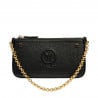 Schultertasche Damen 024g biz schwarz