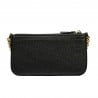Schultertasche Damen 024g biz schwarz