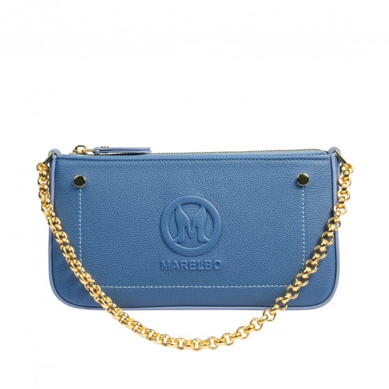 Damen-Umhängetasche 024g biz blau Damen-Umhängetasche 024g biz blau
