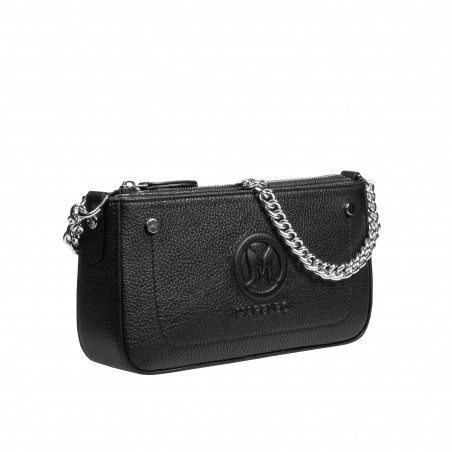 Damentasche Schultertasche 024g 01 biz schwarz