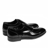Elegante Herrenschuhe 964 schwarz Florantic