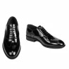 Elegante Herrenschuhe 964 schwarz Florantic