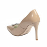 Elegante Damenschuhe 1300 Lackkamel