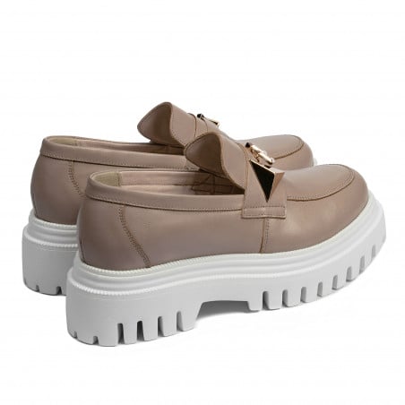 Damen Freizeitschuhe 6072 Sandfarbe