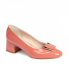 Elegante Damenschuhe 1321 Lack Lachsfarben