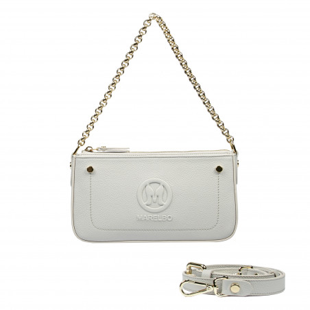 Damen Schultertasche 024g biz panna