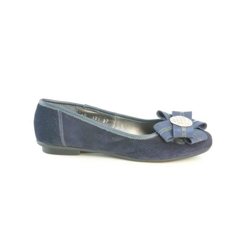 Damen Ballerinas 181 Indigo Velours