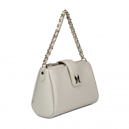 Damentasche Schultertasche 003g Panna