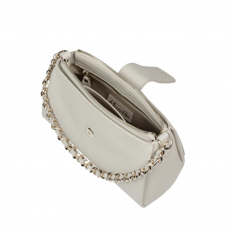 Damentasche Schultertasche 003g Panna
