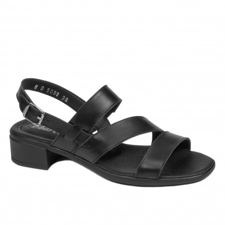Damensandalen 5098 schwarz