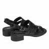 Damensandalen 5098 schwarz