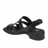 Damensandalen 5098 schwarz