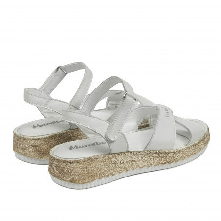 Damensandalen 5102 weiß